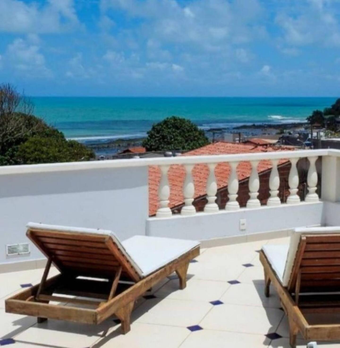 Castelo Do Ceu, Casa No Centro De Pipa Vista Mar Villa Praia de Pipa Exterior photo